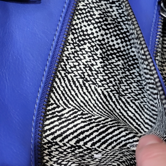 Rebecca Minkoff Cobalt Blue Moto Crossbody Bag - Picture 8 of 15